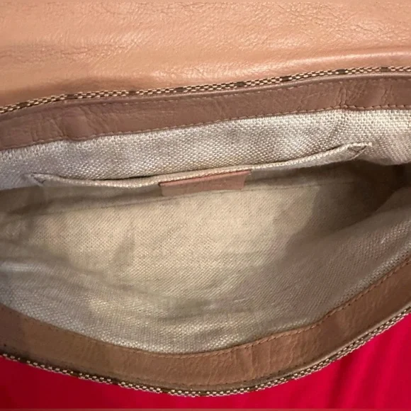 GUCCI Brown & Tan Monogram Canvas and Tan Leather Shoulder Bag (257032.204990) - Picture 7 of 15